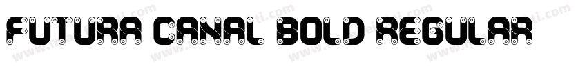 Futura Canal Bold Regular字体转换